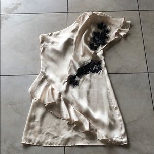 Boutique Silk White Dress